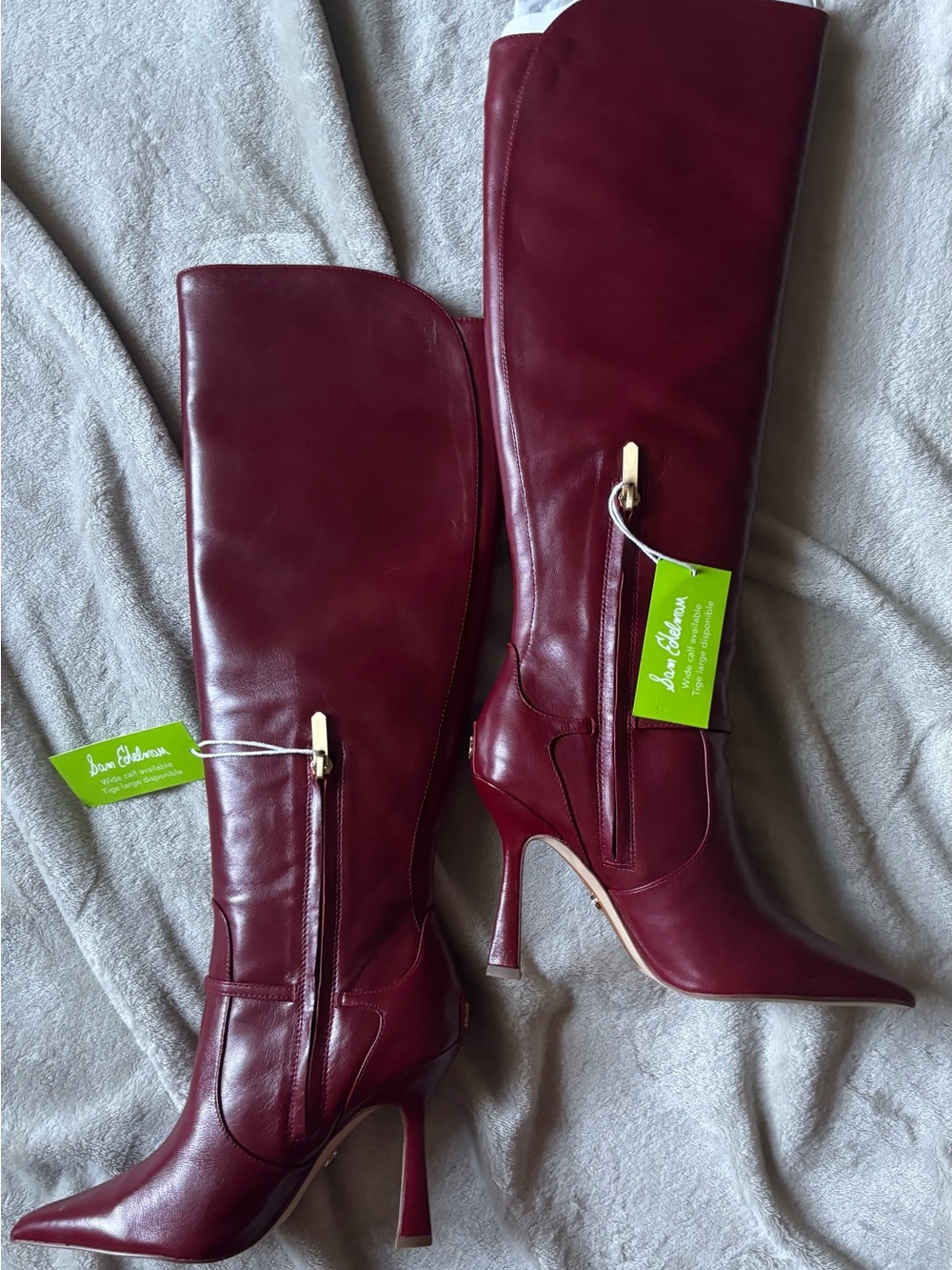 Sam Edelman Women's Elia Pointed Toe Knee High Boot - Size 5.5 NWOB - Picture 4 of 6